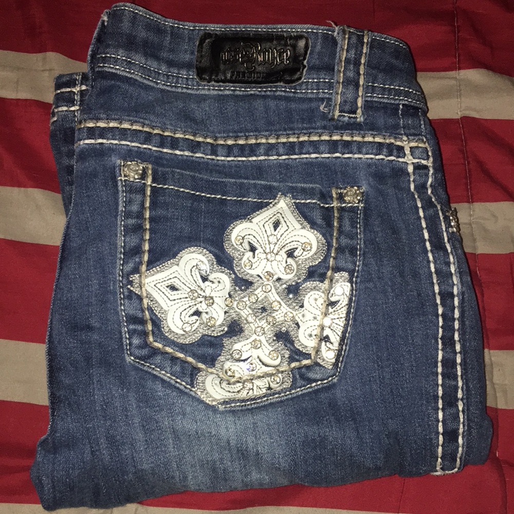 rose royce jeans boot cut size 27 5/6